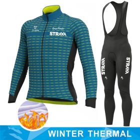 Jacket Fleece Thermal Sweater Rossi Cycling Wear (Option: C-XL)