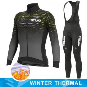 Jacket Fleece Thermal Sweater Rossi Cycling Wear (Option: K-XL)