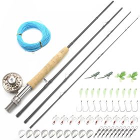 Fly Rod Set Cheap And Portable (Option: Flying Fishing Set-2.4m)
